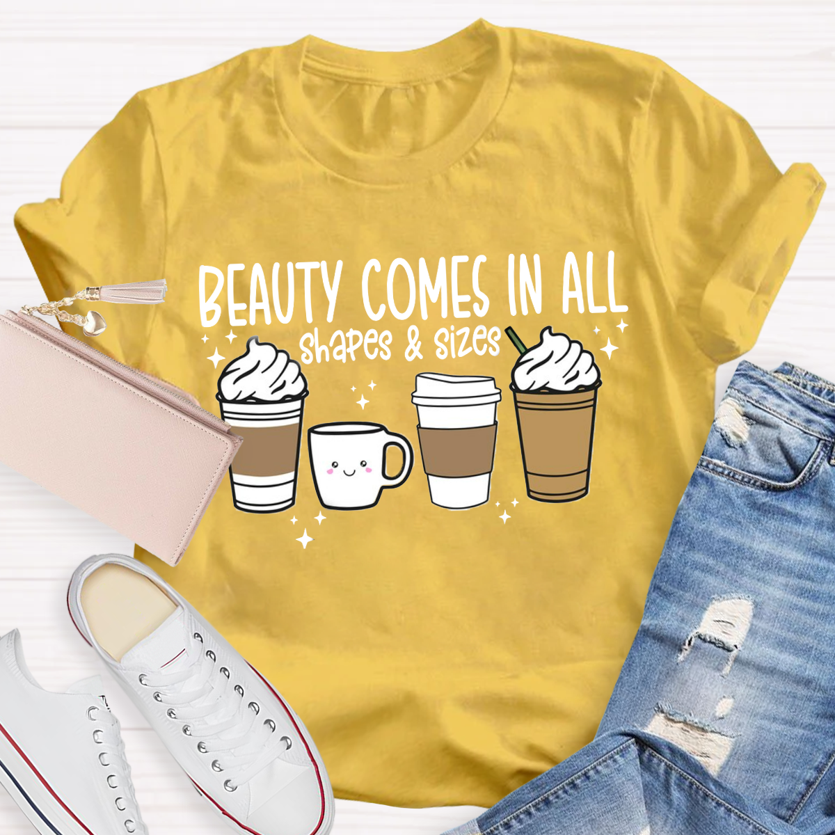 Beauty Comes In All Shape And Sizes T-Shirt