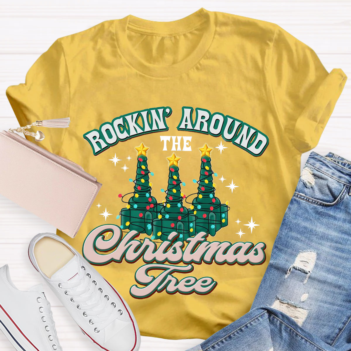 Rockin' Around The Christmas Tree T-Shirt