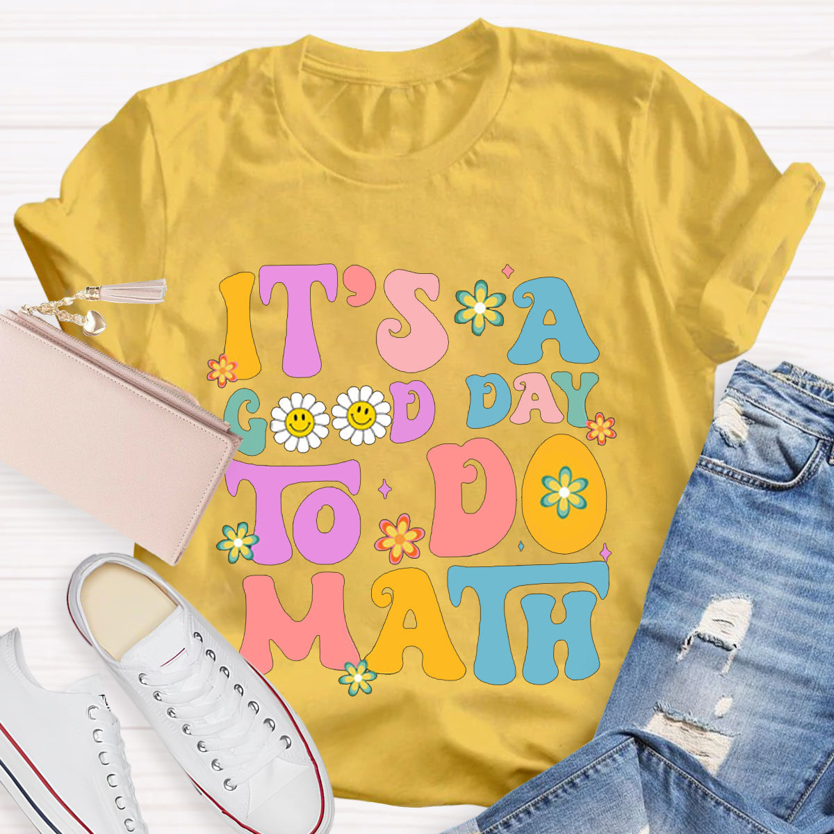 Personalized Subject It's A Good Day To Do Math Teacher Shirt