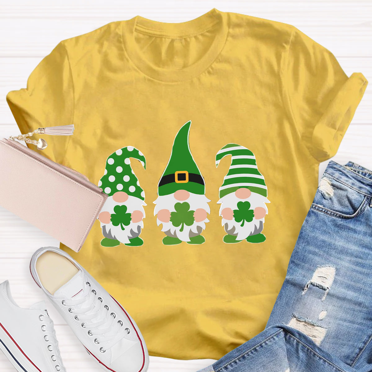 St Patricks' Day Gnome  T-Shirt