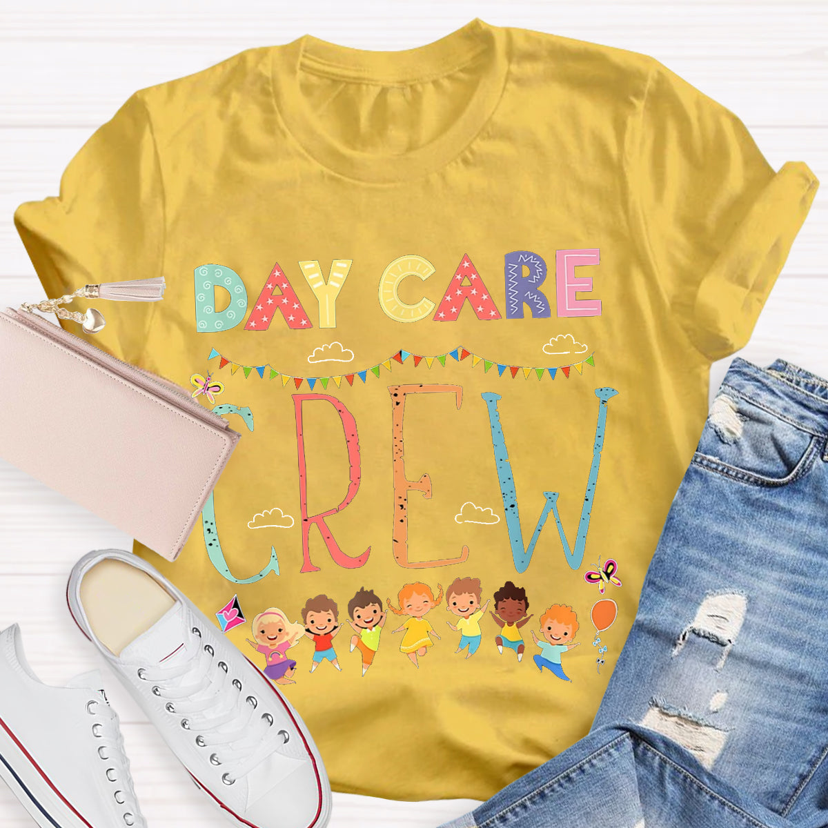 Day Care Crew Teacher T-Shirt