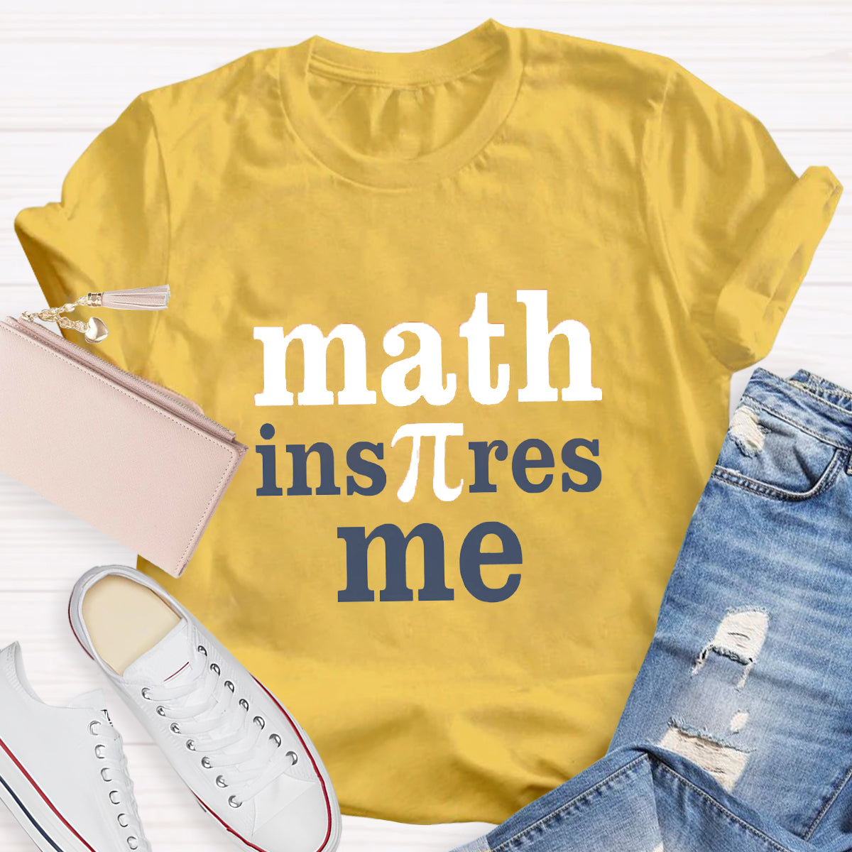 Math Inspire Me Math Teacher T-Shirt