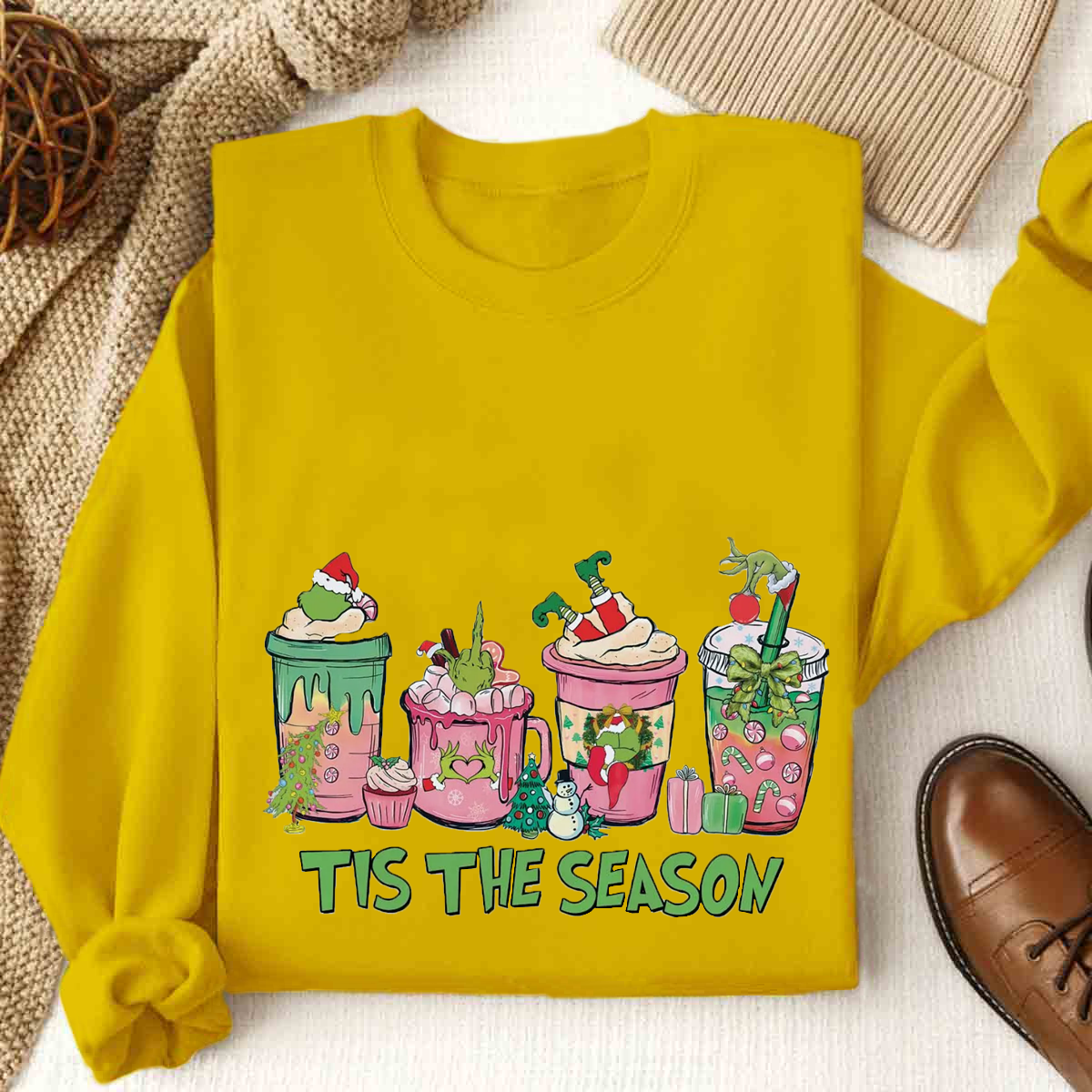 Christmas Coffee Drink Sweatshirt