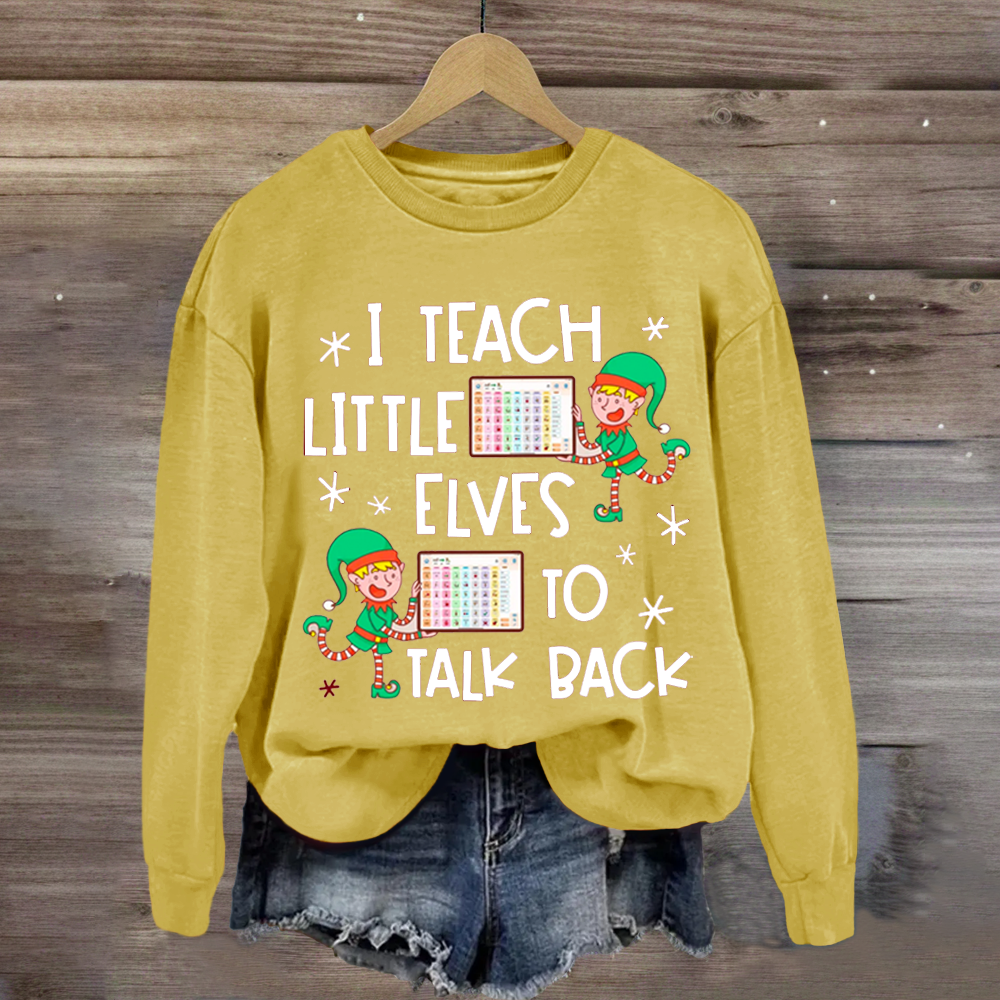 Xmas Speech Language Pathologist Sweatshirt