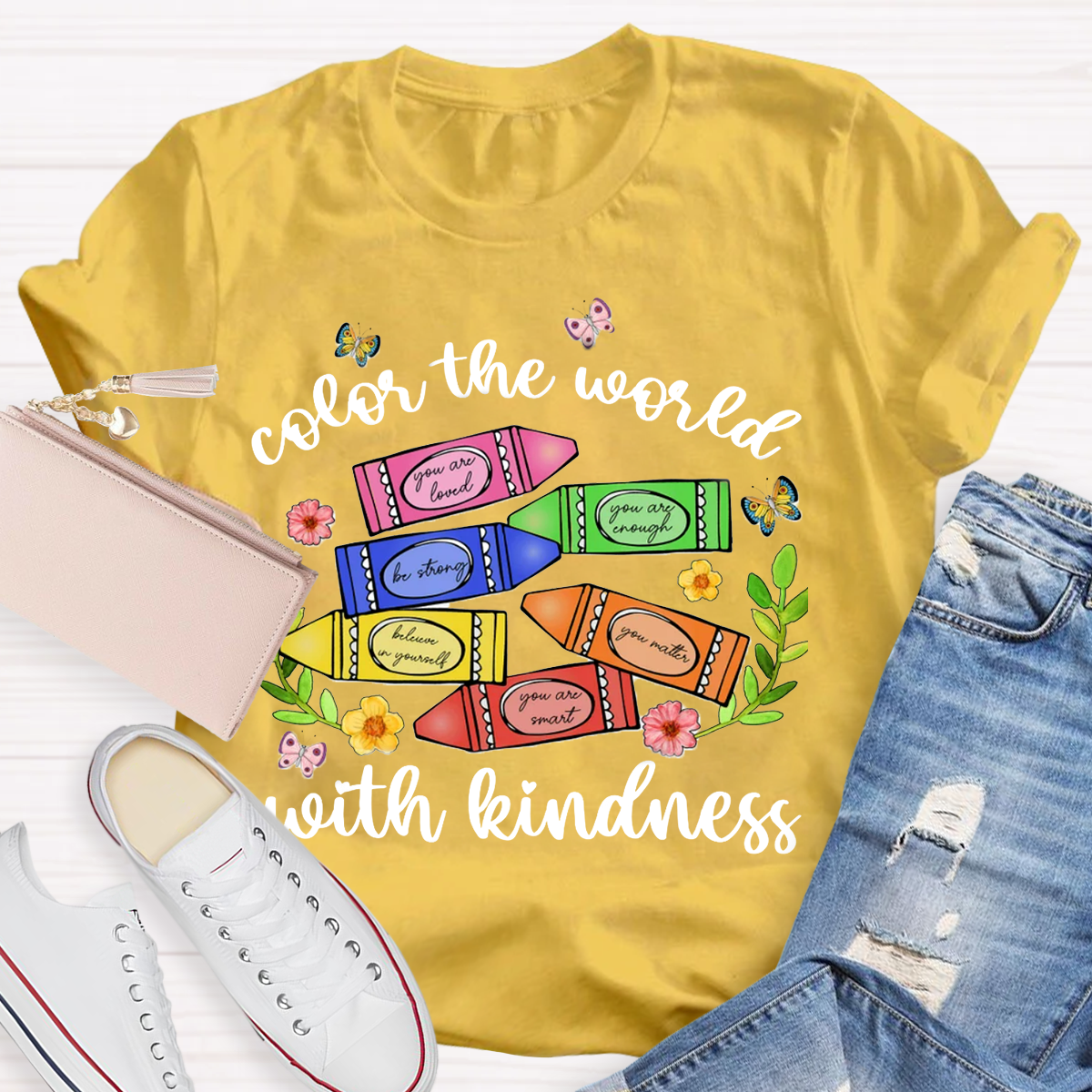 Color The World With Kindness T-Shirt