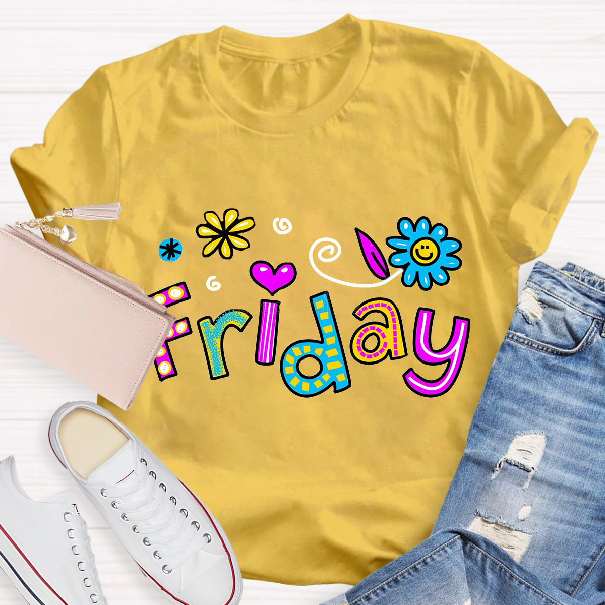 Happy Friday Teacher T-Shirt