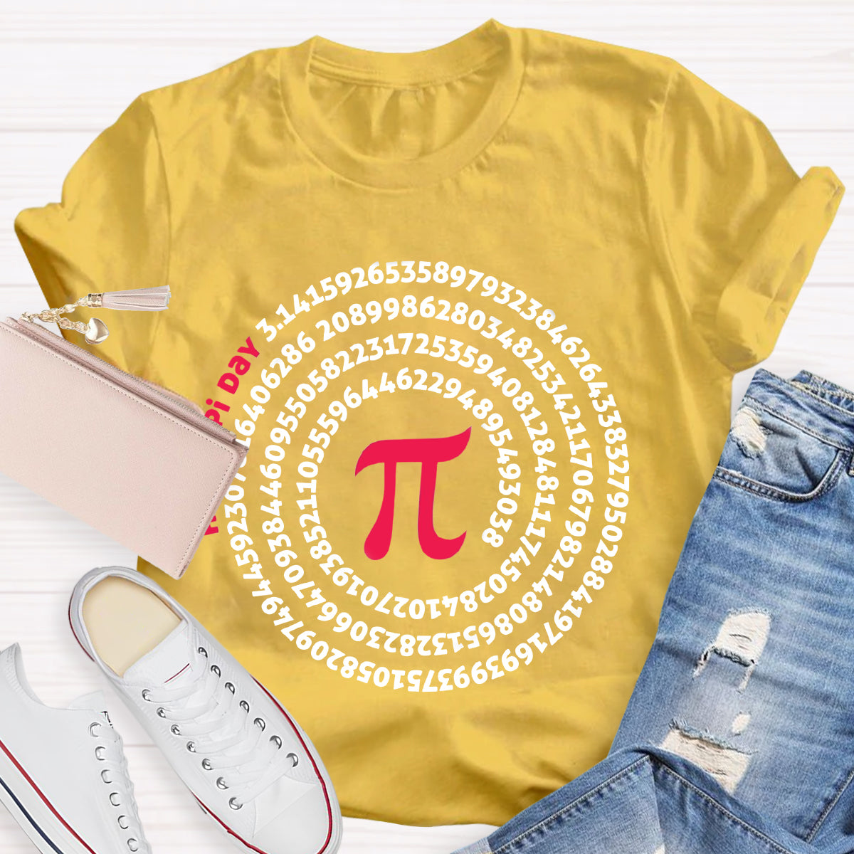 Happy Pi Day Math Teacher T-Shirt