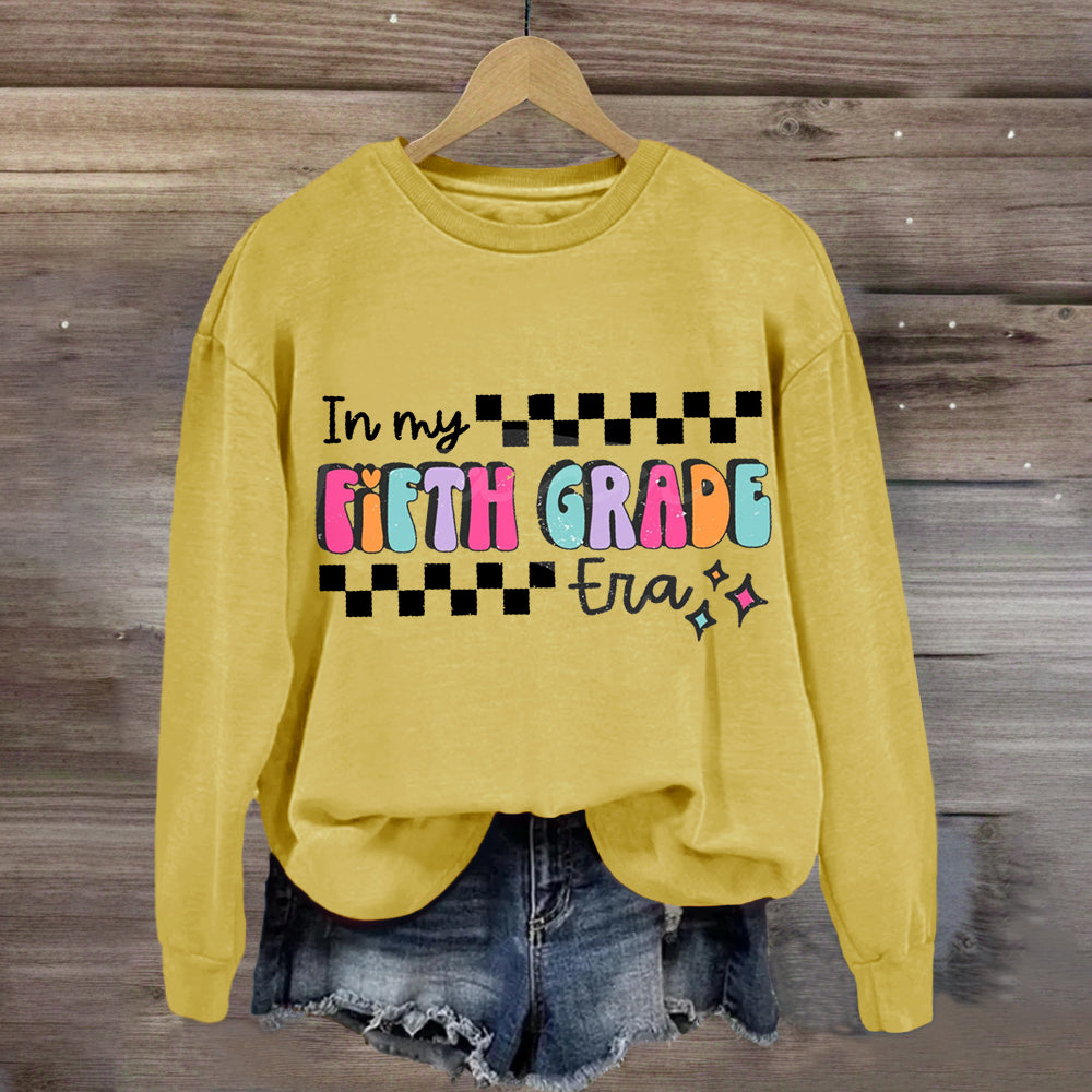 Personalized Grade In My Fifth Era Teacher Sweatshirt