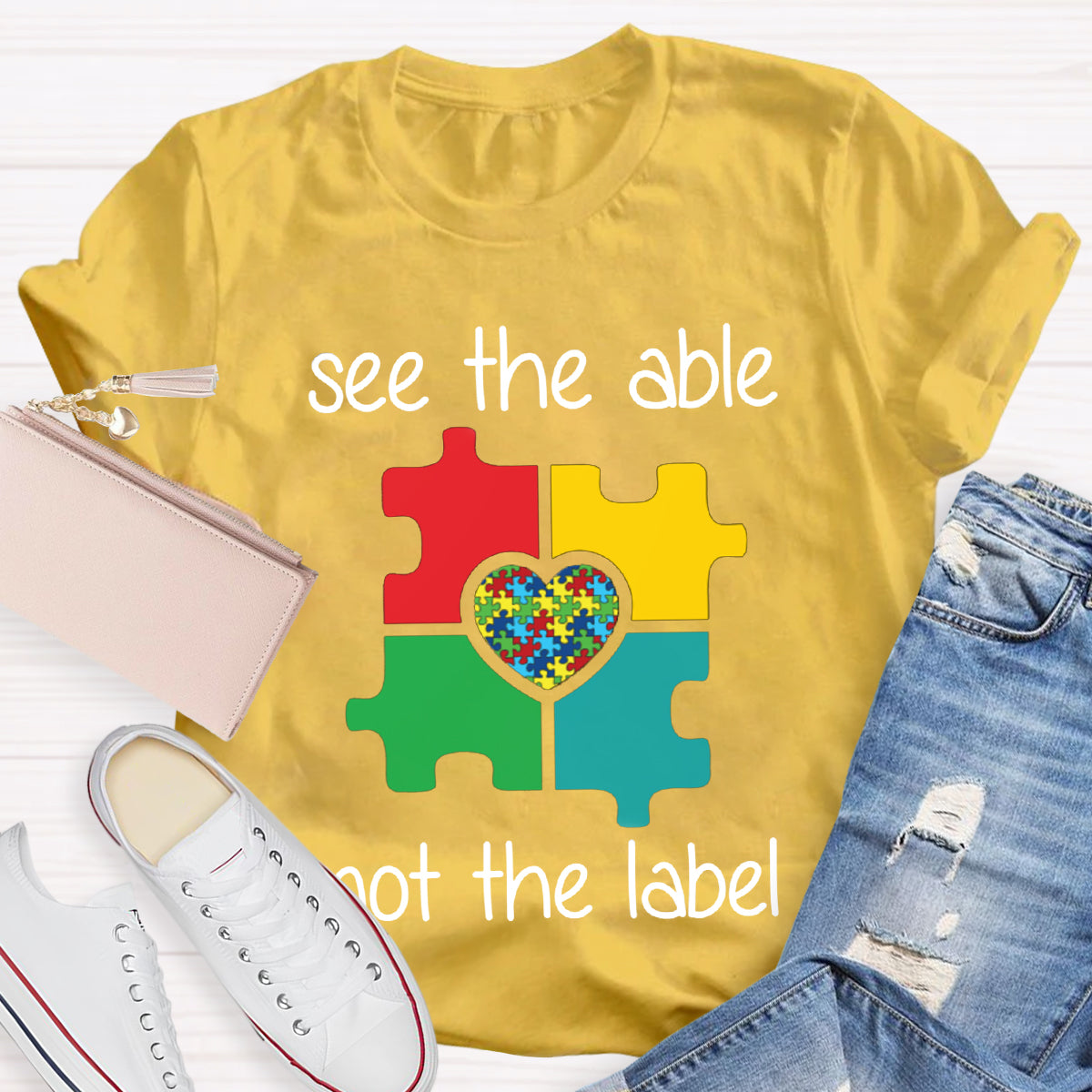 See The Able Not the Lable Special Education T-Shirt