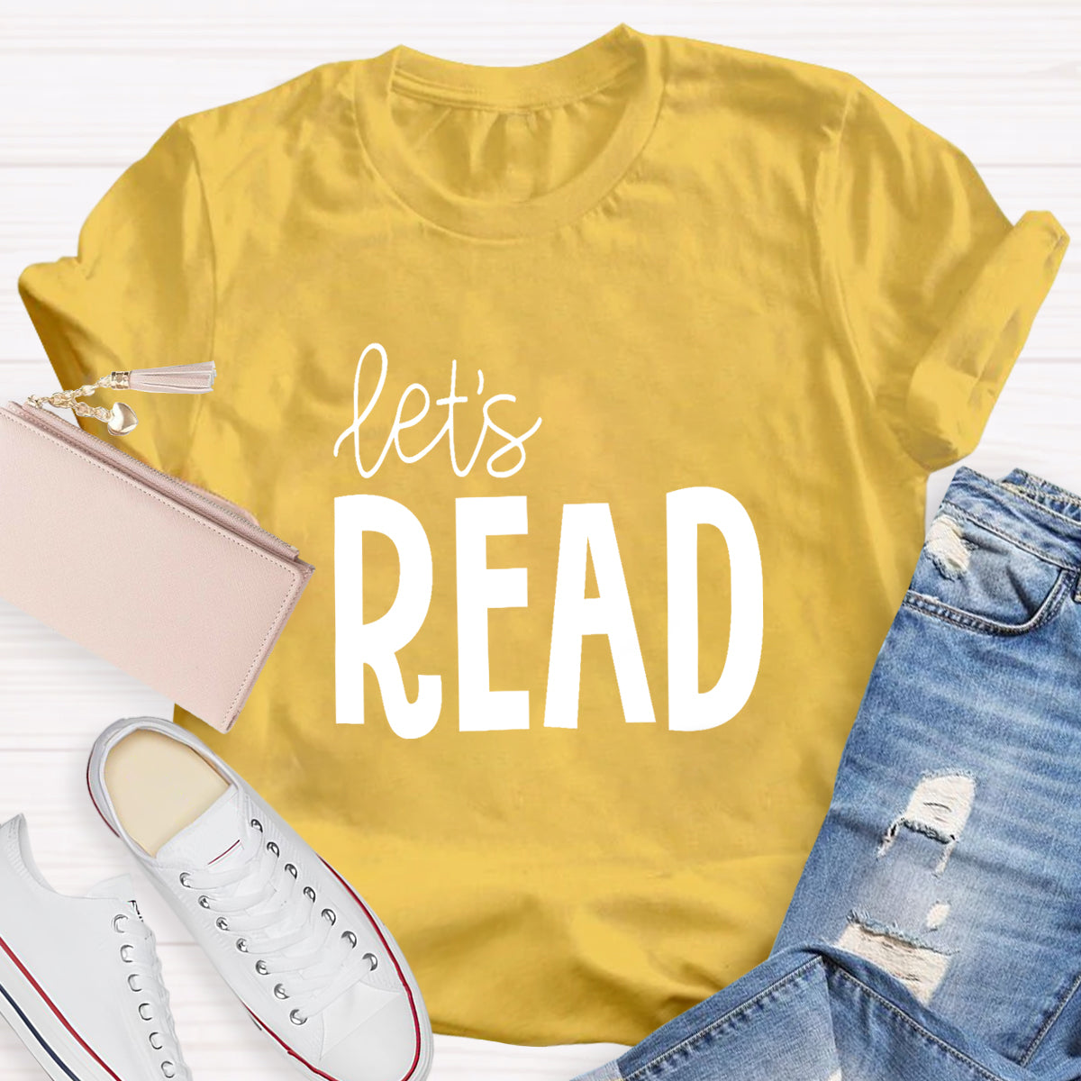 Let's Read Reading Week T-Shirt