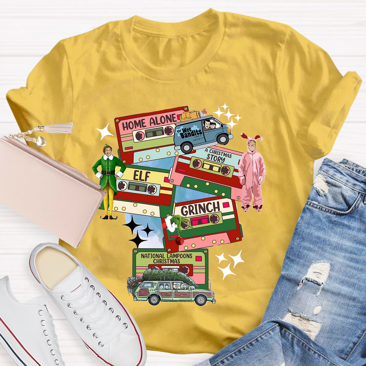 Christmas Movie Teacher T-Shirt