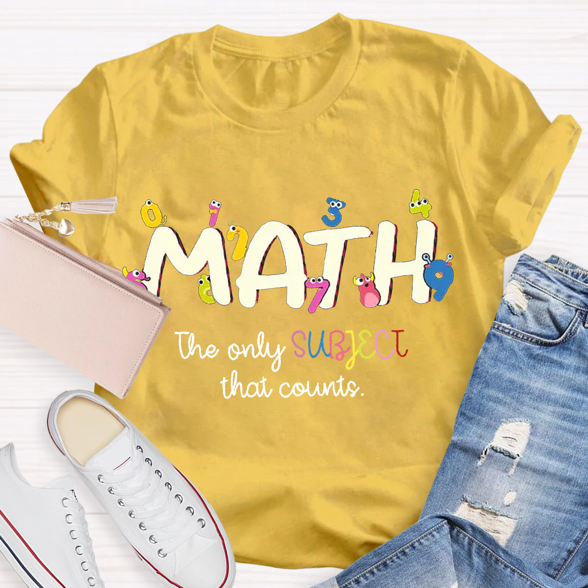 Math The Only Subject That Counts T-Shirt