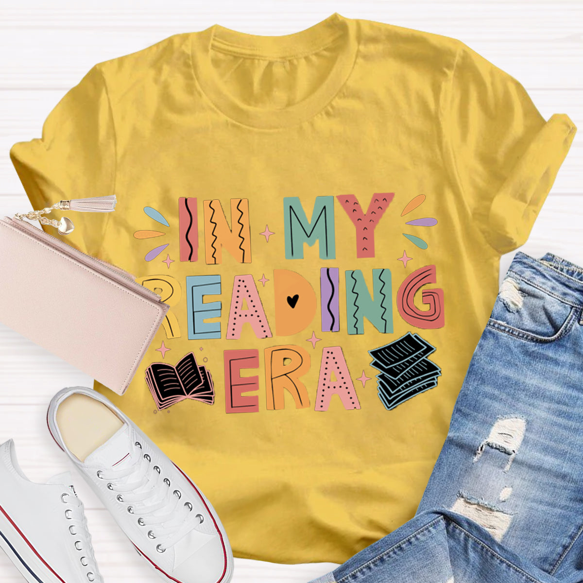 In My Reading Era Teacher T-Shirt