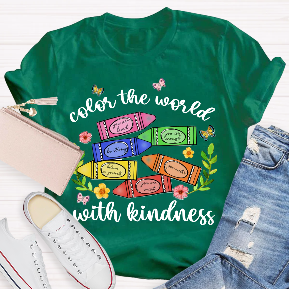 Color The World With Kindness T-Shirt