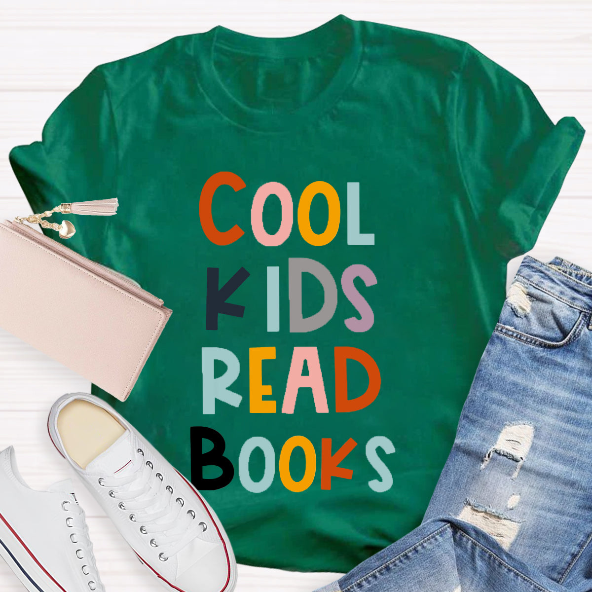 Cool Kids Read Books T-Shirt