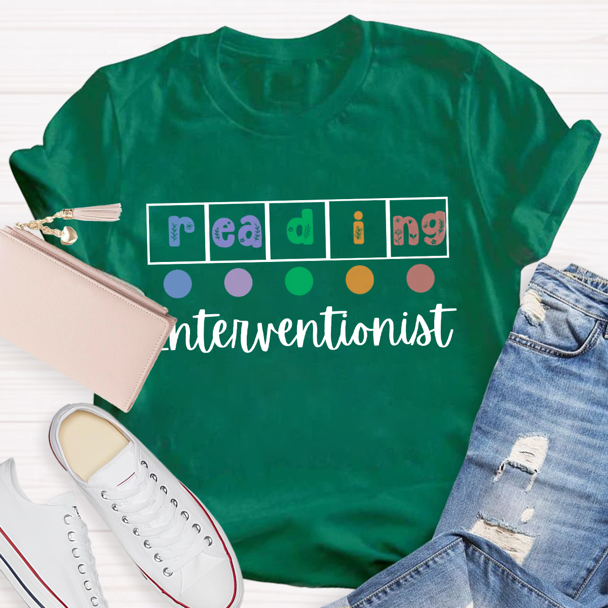 Reading Interventionist Teacher T-Shirt