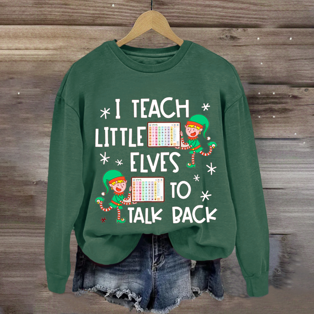 Xmas Speech Language Pathologist Sweatshirt