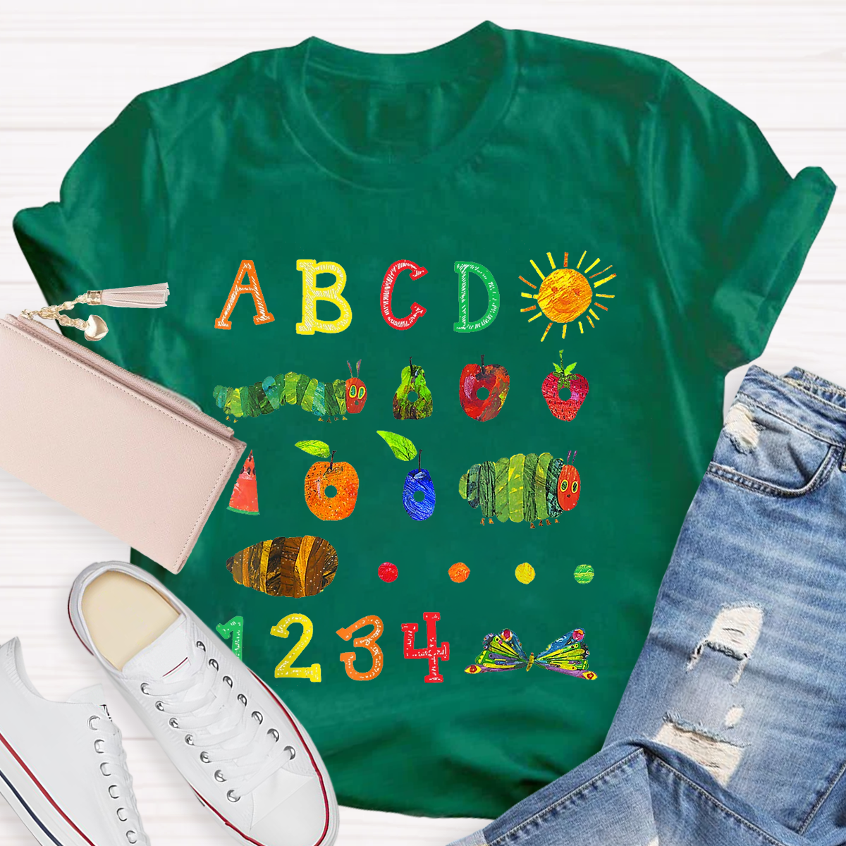 Animals Alphabet Teacher T-Shirt