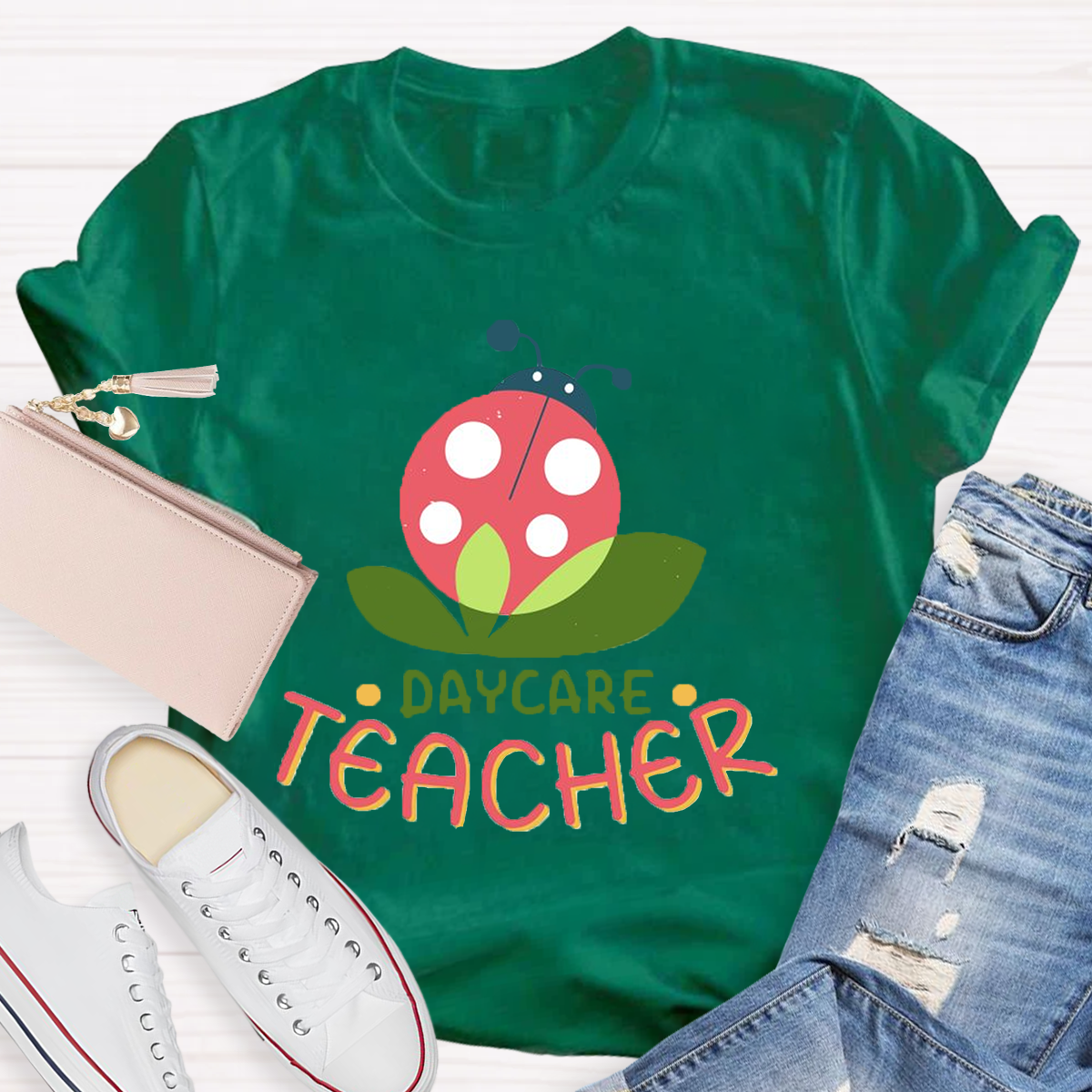 Daycare Teacher Ladybug T-Shirt