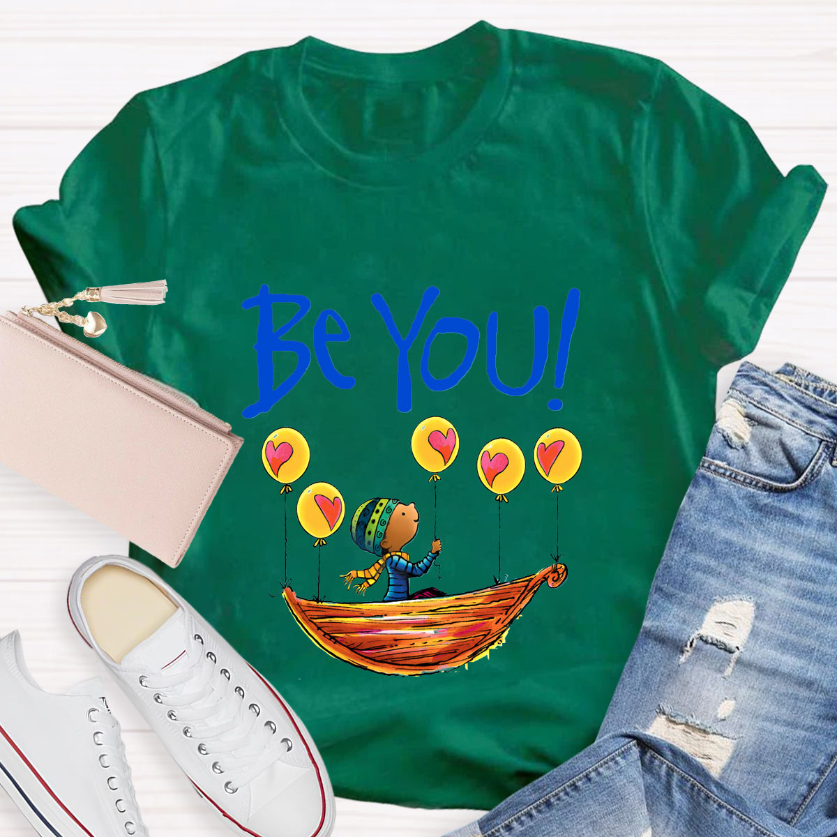 Be You Children's Books Teacher T-Shirt