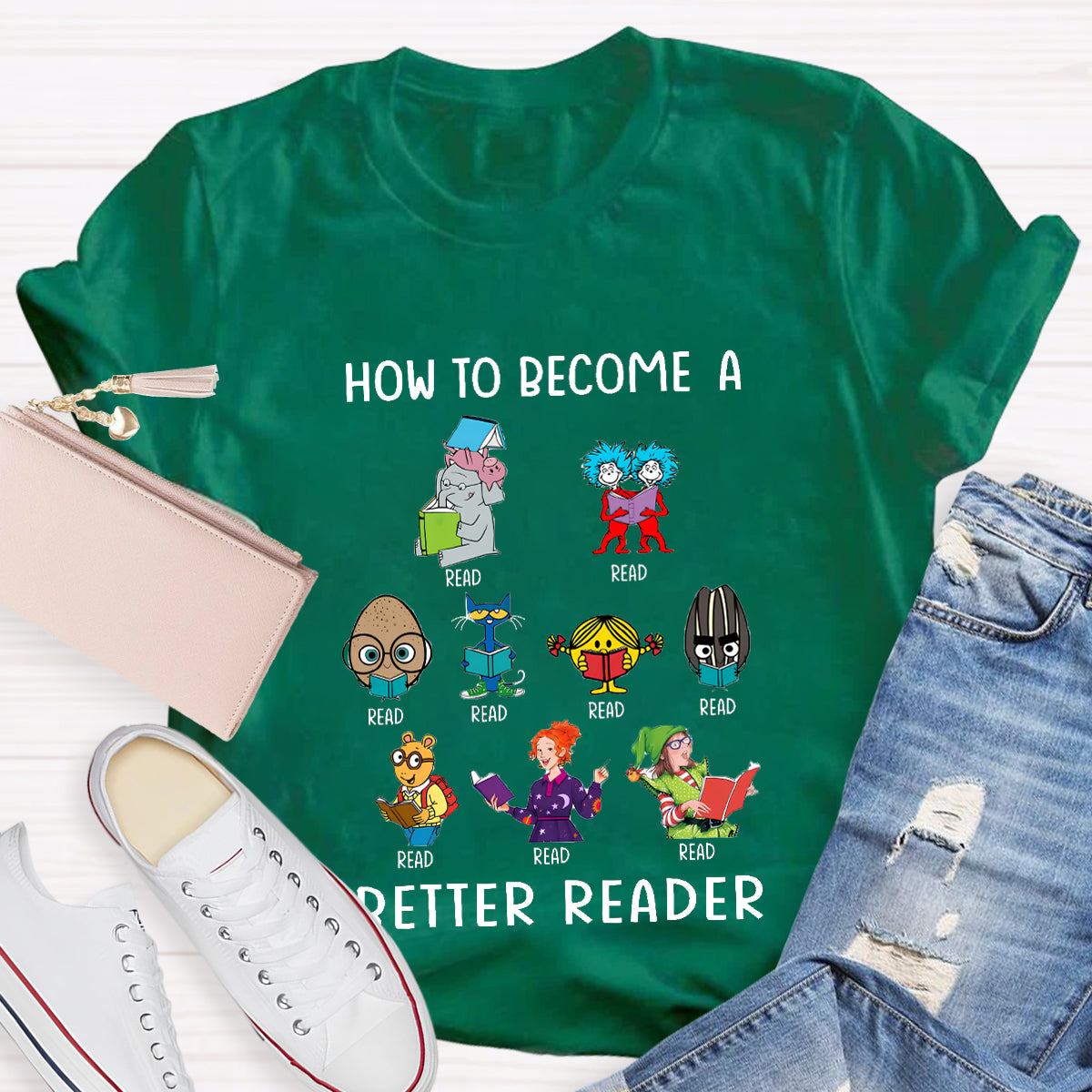 How To Become A Better Reader T-Shirt