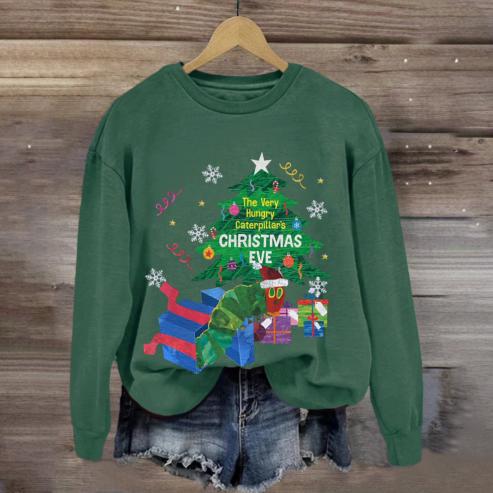 The Very Hungry Caterpillar's Christmas Eve Sweatshirt