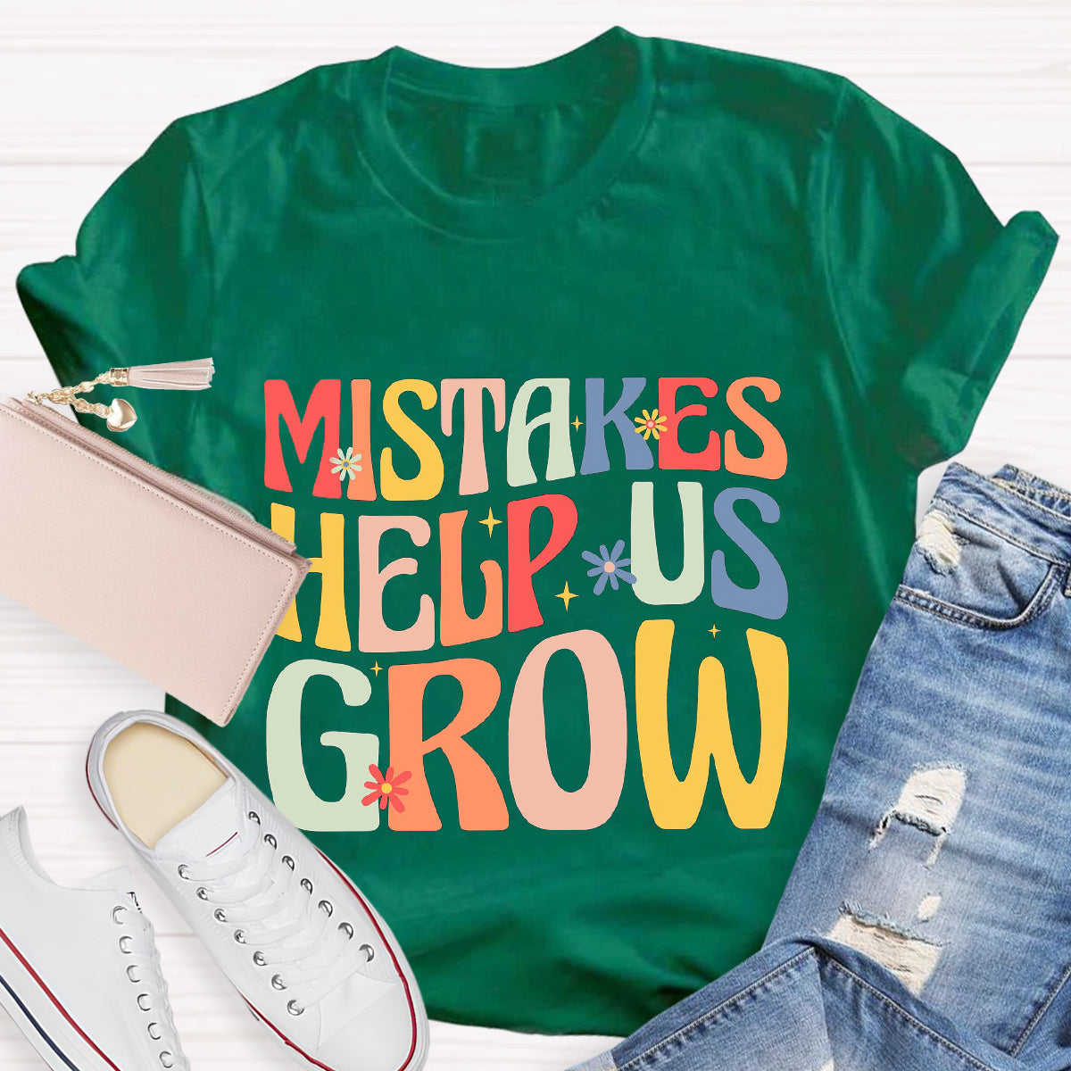 Mistakes Help Us Grow T-Shirt