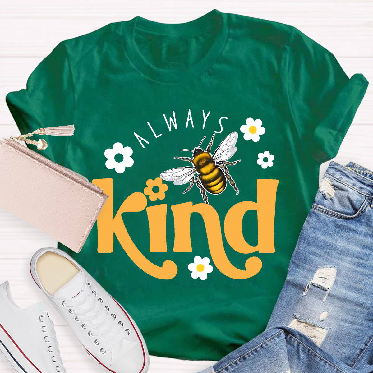 Always Bee Kind Floral T-Shirt