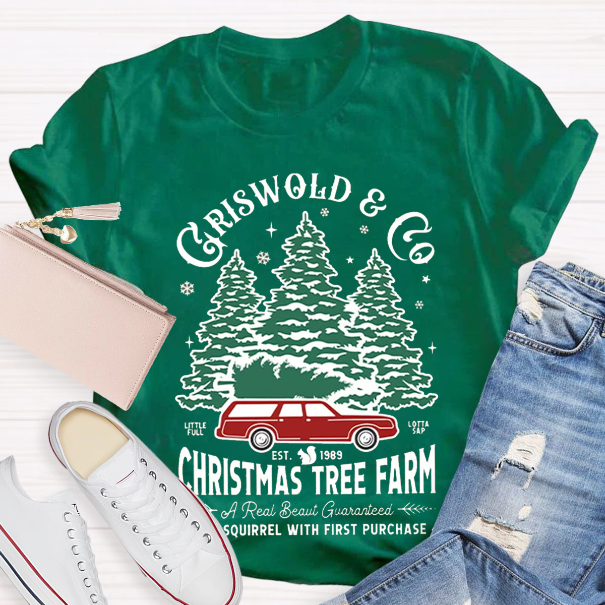 Griswold Christmas Teacher T-Shirt