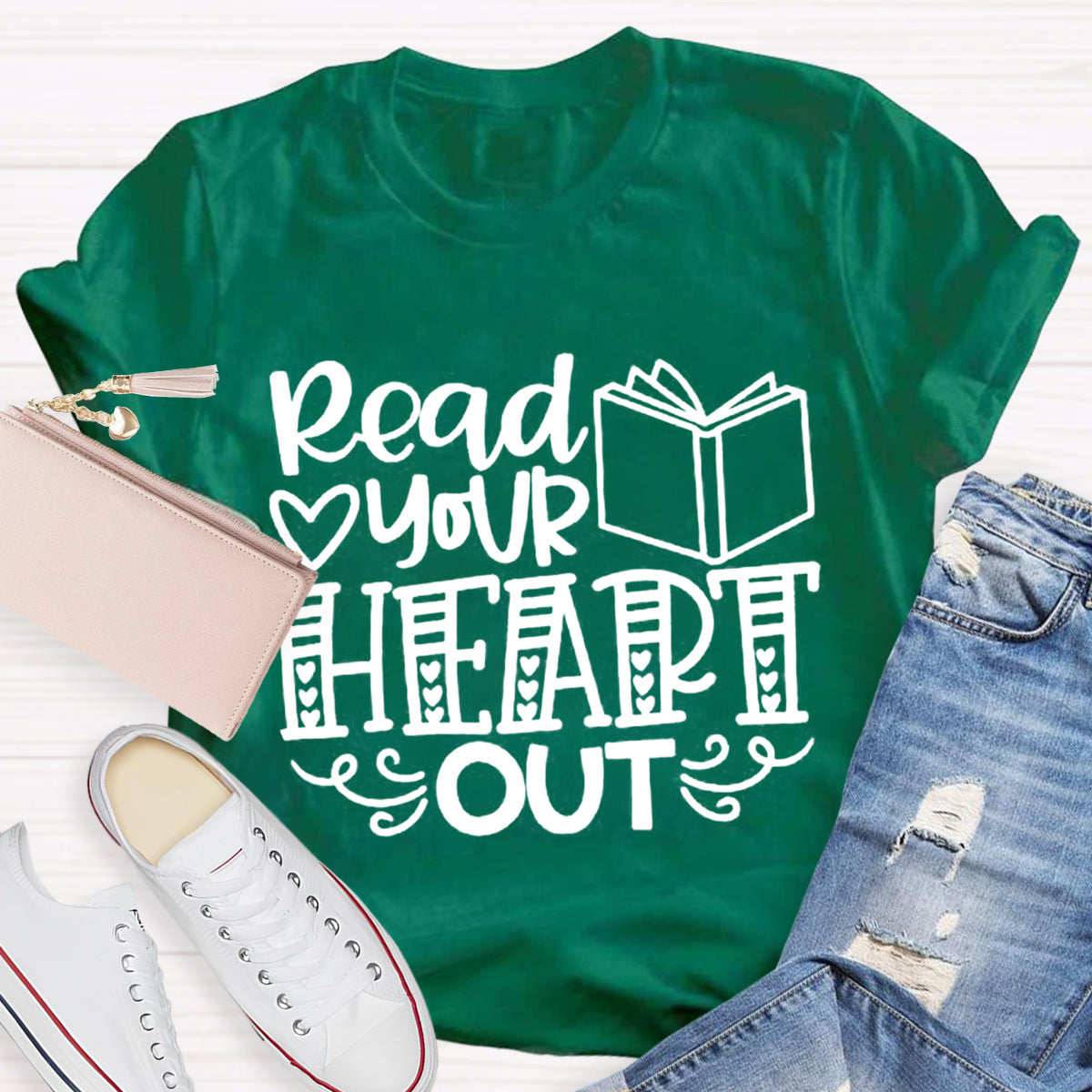 Read Your Heart Out Teacher T-Shirt