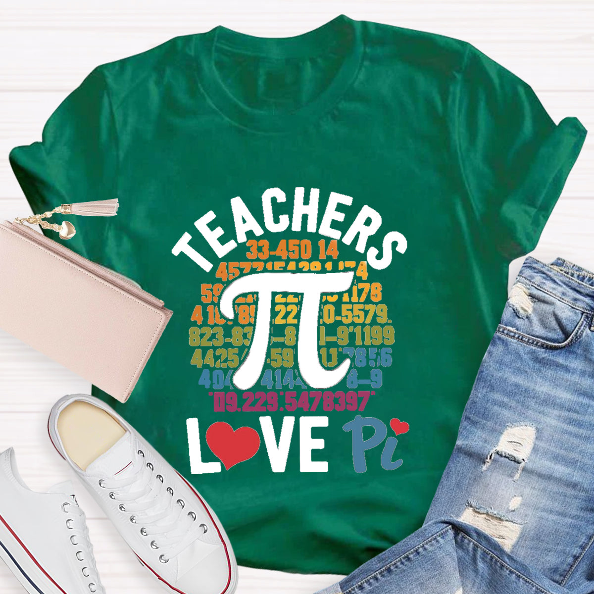 Teachers Love Pi Day T-Shirt