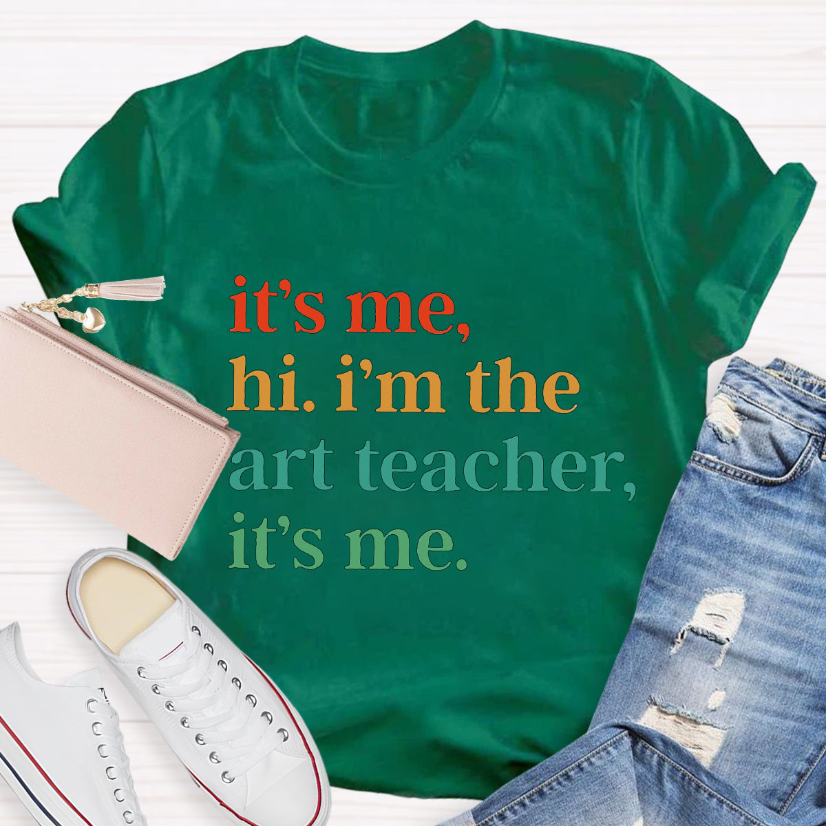 It's Me Hi I'm The Art Teacher T-Shirt