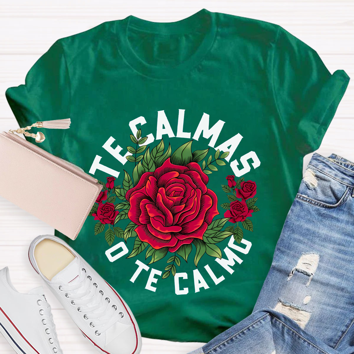 Te Calmas O Te Calmo Spanish Teacher T-Shirt