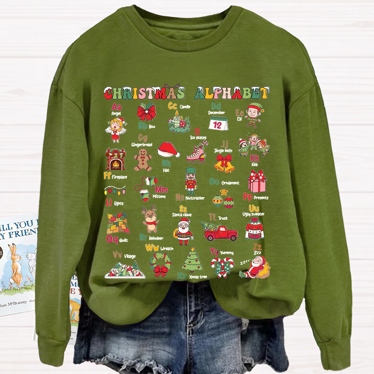 Christmas Alphabet Sweatshirt