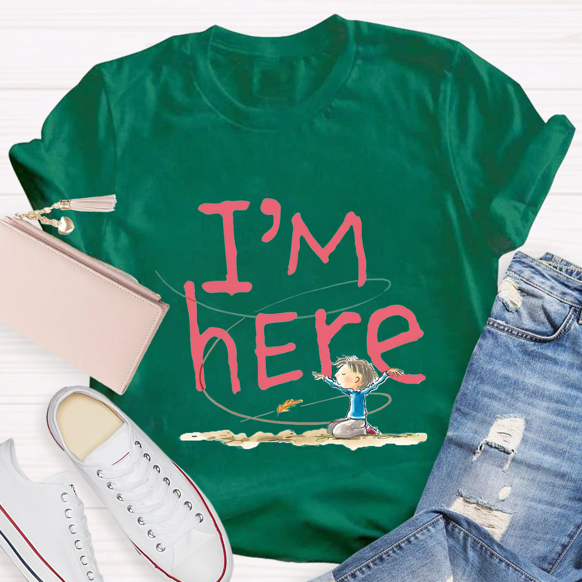 I'm Here Children's Books T-Shirt