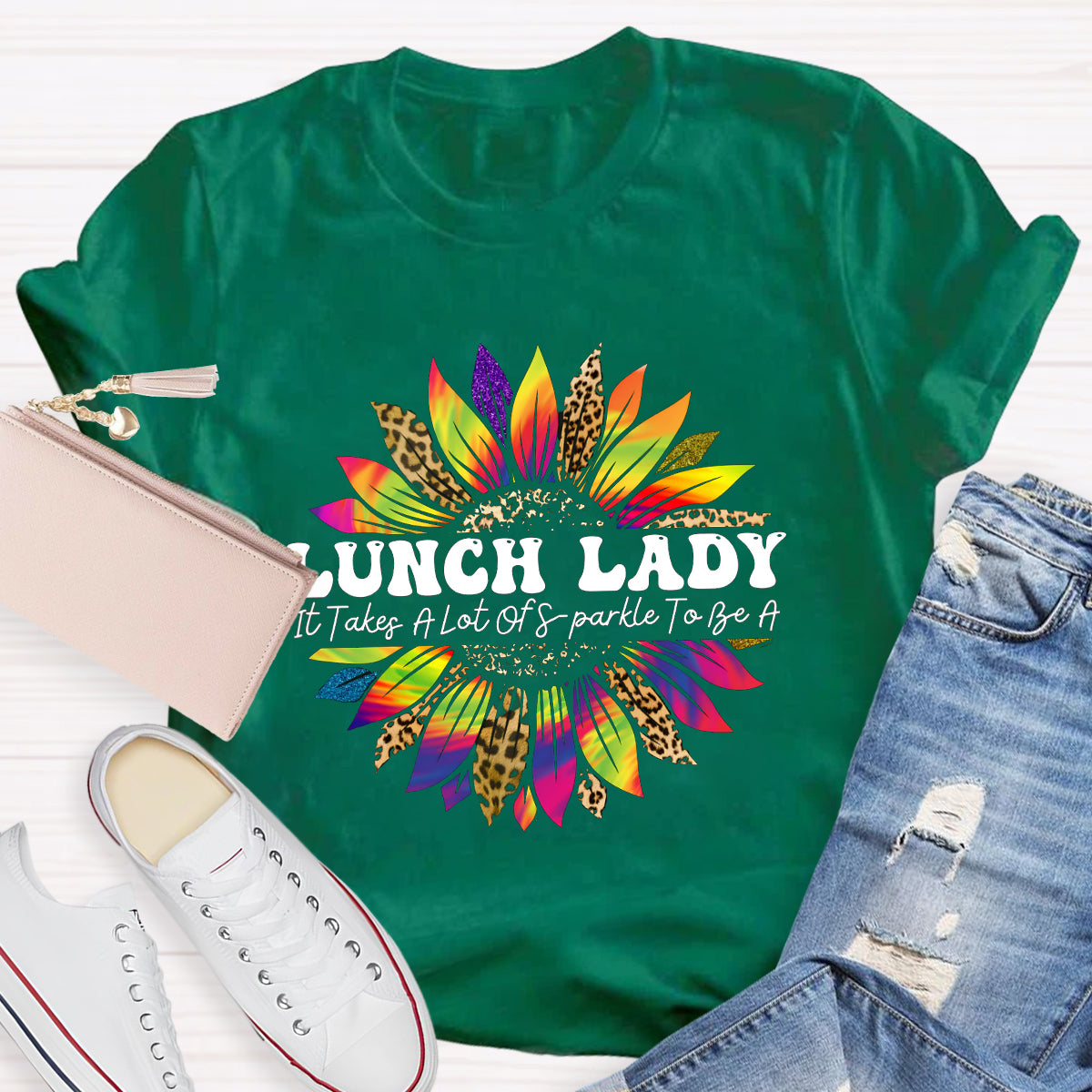 It Takes A Lot Of Sparkle To Be A Lunch Lady T-Shirt