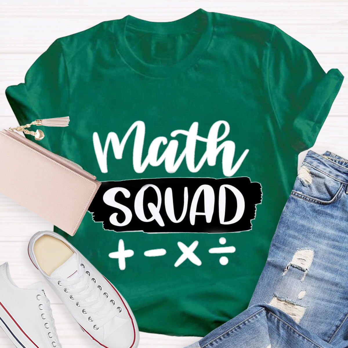 Math Squad Math Teacher T-Shirt