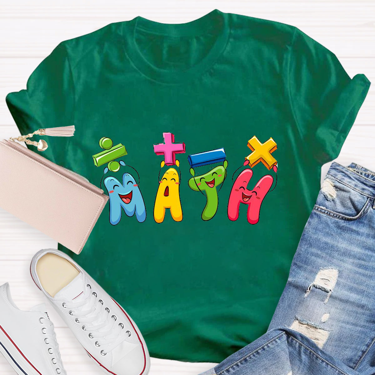 Funny Math Symbols Math Day T-Shirt