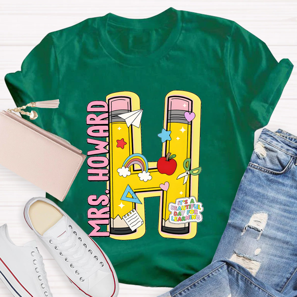 Personalized Teacher Name Mrs Howard T-Shirt