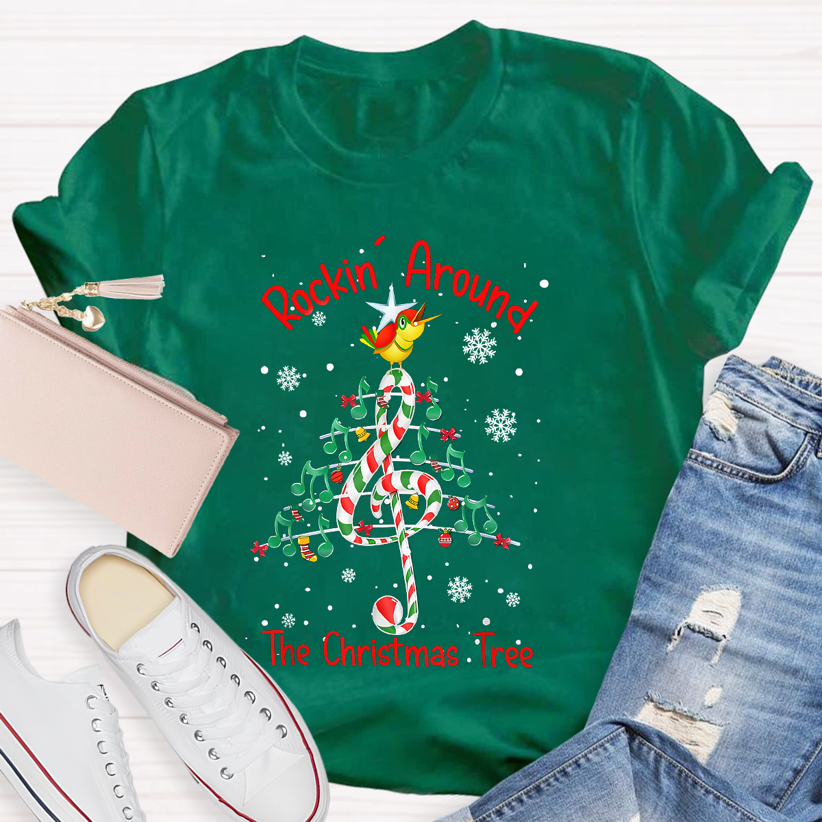 Rocking Around The Christmas Tree T-Shirt