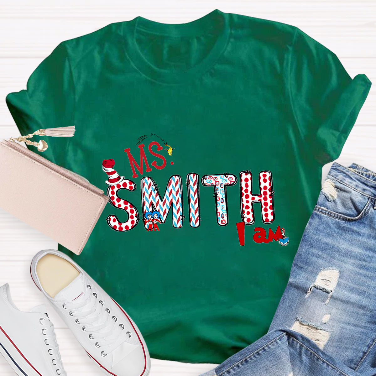 Personalized Name I Am T-Shirt