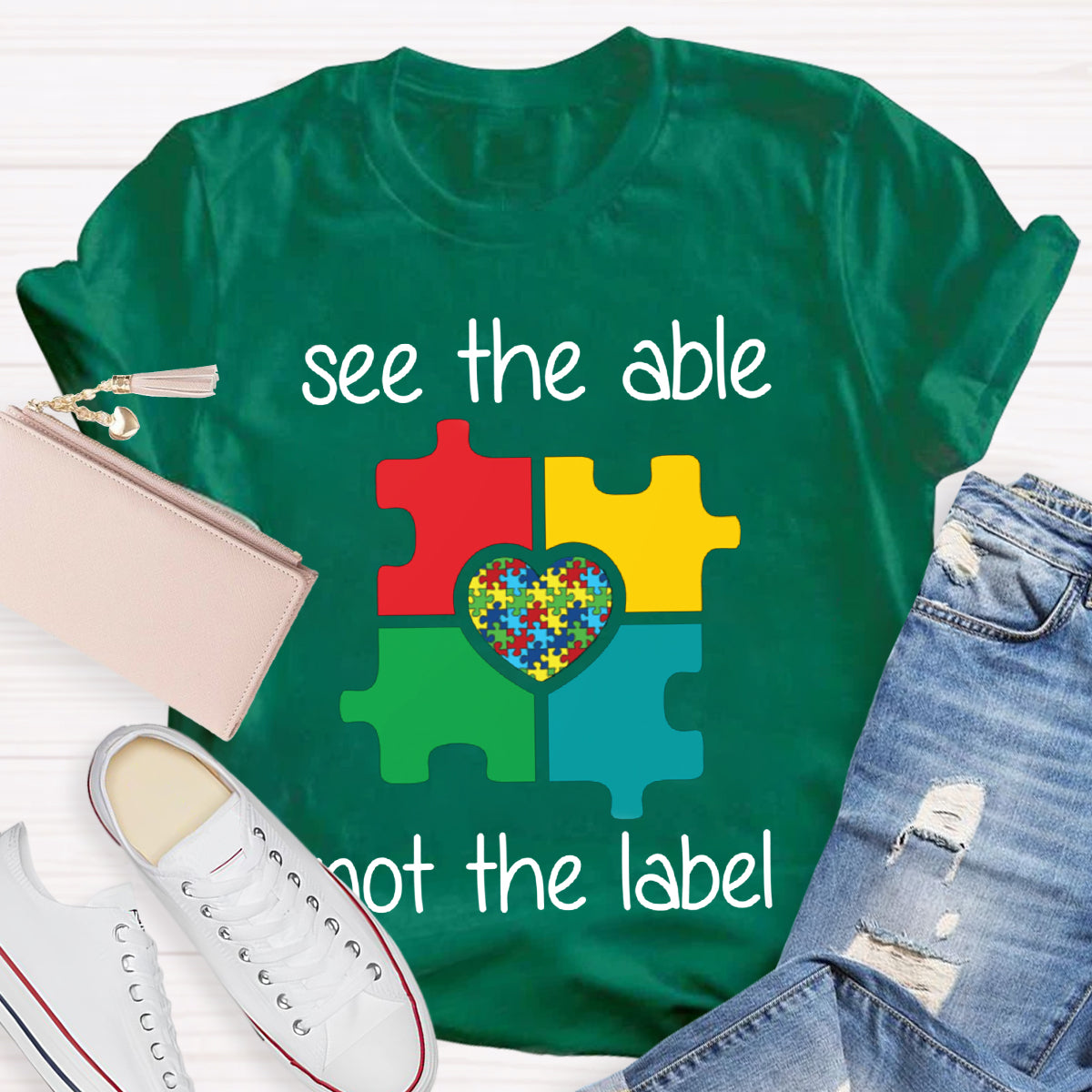 See The Able Not the Lable Special Education T-Shirt