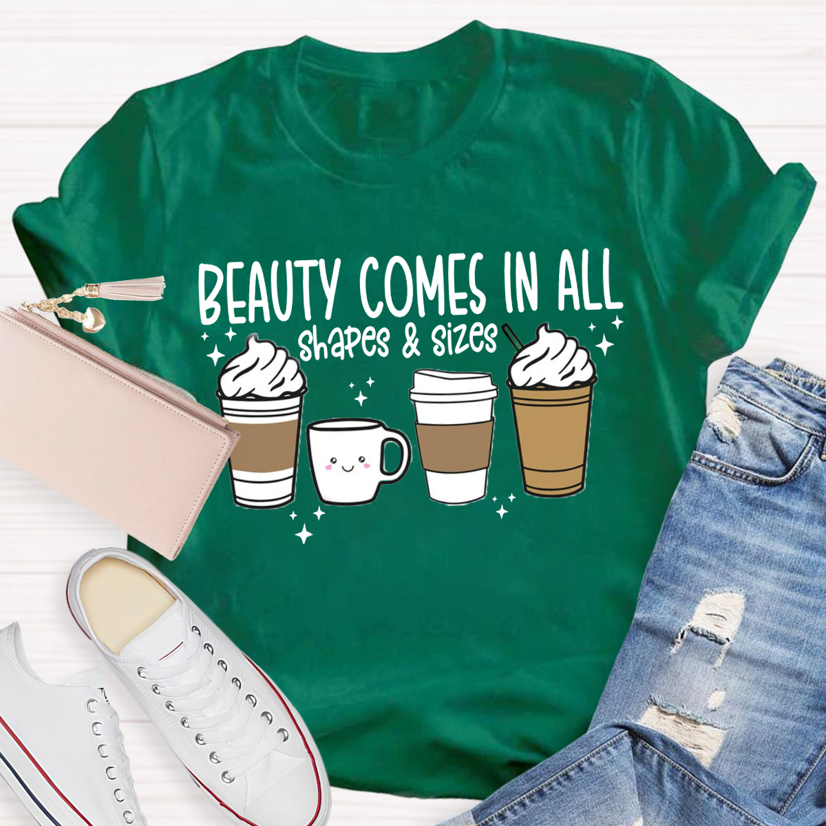 Beauty Comes In All Shape And Sizes T-Shirt