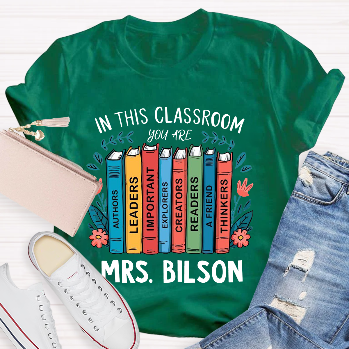 Personalized Name In This Class You Are Thinkers T-Shirt