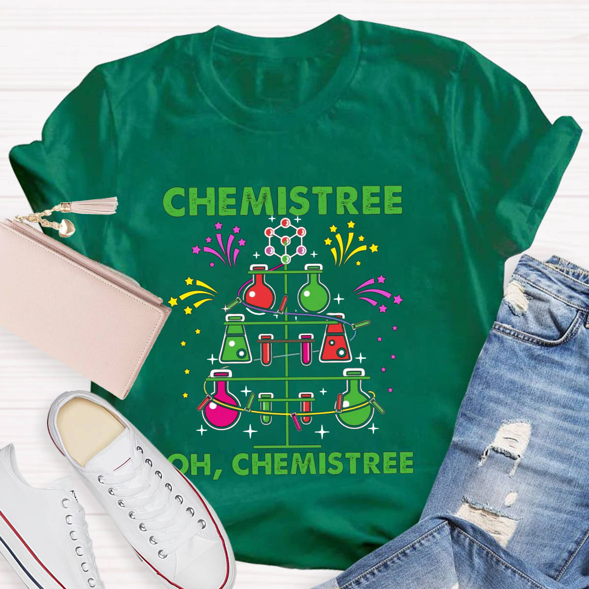 Chemistree Funny Science Teacher T-Shirt