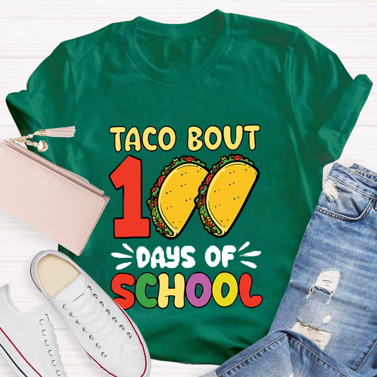 Taco Bout 100 Days Of School T-Shirt