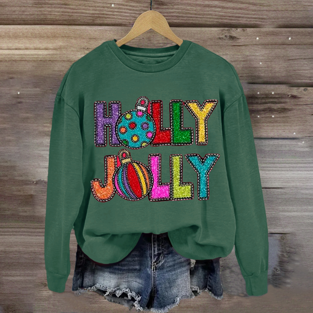 Holly Jolly Christmas Sweatshirt