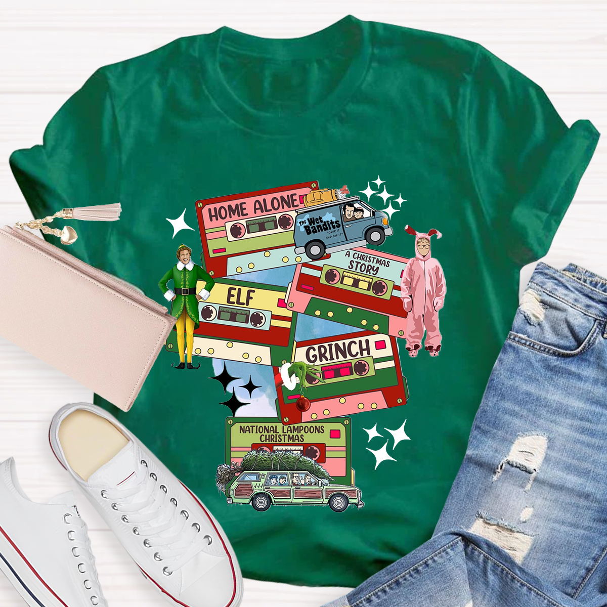 Christmas Movie Teacher T-Shirt