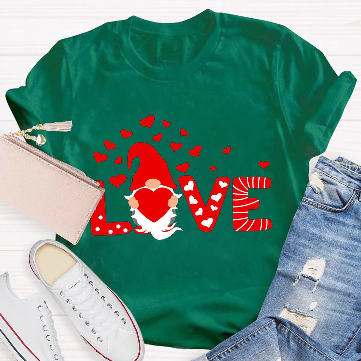 Valentine Love Gnomes T-Shirt