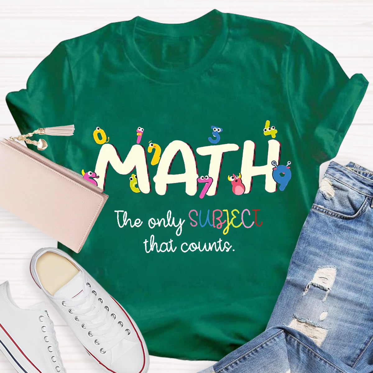 Math The Only Subject That Counts T-Shirt